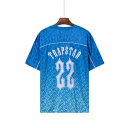 Designer Mens Trapstar t shirts Polos Couples letter T-Shirts women Trendy Pullovers tees Tidal flow design 665ess