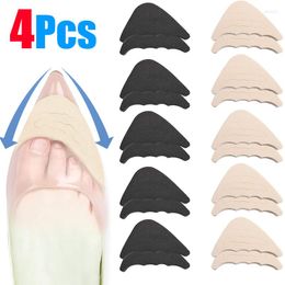 Women Socks 4pcs EVA High Heel Half Forefoot Insert For Toe Plug Cushion Pain Relief Protector Big Shoes Front Filler Adjustment