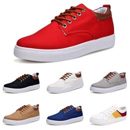 Casual Shoes Men Women Grey Fog White Black Red Grey Khaki mens trainers outdoor sports sneakers size 40-47 color2
