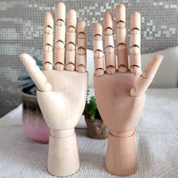 Decorative Objects Figurines Drawing Sketch Mannequin Model Home Decor Human Artist Models Wooden 1 Pcs 12 10 7 Inches Tall Hand 230616