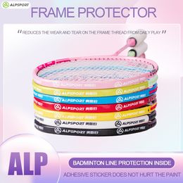 Badminton String ALPSPORT PKT Self-adhesive tennis badminton racket edge protection tape PU anti-peel paint sports tennis badmintonaccessories 230617