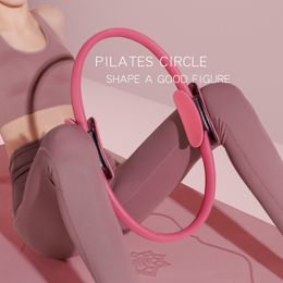 Yoga Circles Professional Yoga Circle Pilates Sport Magic Ring Fitness Kinetic Resistance Circle Gym Workout Pilates Accessories Drop 230617