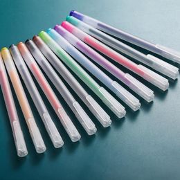 Coloured Gel Pens 0.5 Mm Ballpoint Pen For Journal Cute Marker School Stationary Writing Supplies