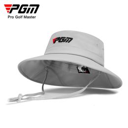 Snapbacks PGM Golf Men Hat Adjustable Windproof Rope Caps Waist Sweatabsorbing Band Fisherman Hats MZ059 230615