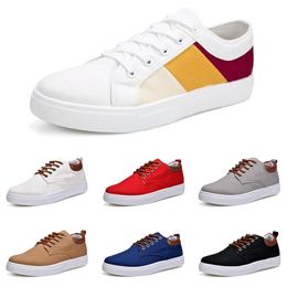 Casual Shoes Men Women Grey Fog White Black Red Grey Khaki mens trainers outdoor sports sneakers size 40-47 color21