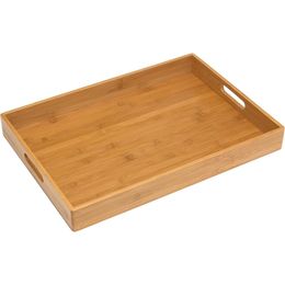 Breakfast Trays Rectangar Bamboo Wooden Serving Tray Kung Fu Tea Cup Cutlery Solid With Handle El Dinner Plate Drop Delivery Home Ga Dhr3S