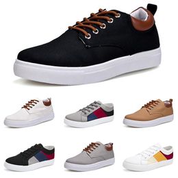Casual Shoes Men Women Grey Fog White Black Red Grey Khaki mens trainers outdoor sports sneakers size 40-47 color73