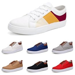 Casual Shoes Men Women Grey Fog White Black Red Grey Khaki mens trainers outdoor sports sneakers size 40-47 color26