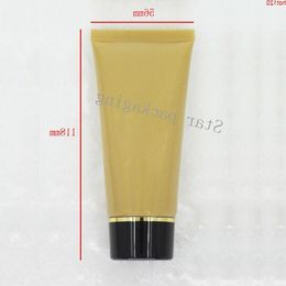 50pcs/lot 60g Plastic Soft Tube Refillable Cosmetic Facial Cleanser Hand Cream Bottle Shampoo Lotion Squeeze Container goldengood qty Sohlm
