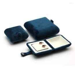 Gift Wrap High-grade Velvet Shell Jewelry Box Ring Earrings Necklace Locket Bracelet Storage Packaging