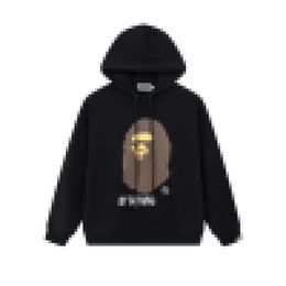 A Bathing A Ape Popular logo leisure cartoon printing thin hooded fleece