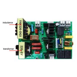 Appliances Fanyingsonic Digital Circuit Board Display Time Driver 150w Ultrasonic Generator Parts for Industrial Washer Transducer 40khz