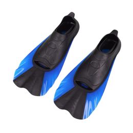 Fins Gloves Kids Short Fins Rubber Snorkelling Swimming Diving Training Flippers Portable Short Frog Shoes Swimming Trainer Rubber 230617