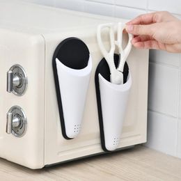 Storage Bottles Magnetic Scissors Holder Detachable Refrigerator Box Home Kitchen Sheath Knife Cover Protective Case For Shears Fridge