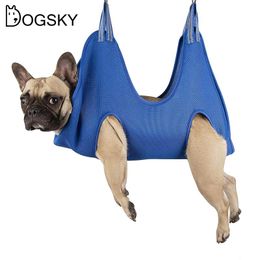 Grooming Pet Dog Grooming Hammock Harness for Cats Dogs Dog Sling for Grooming Dog Hammock Nail Clip Trimming Bathing Restraint Bag