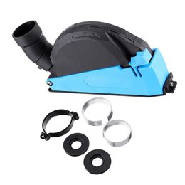 Equipment Universal Surface Cutting Dust Shroud for Angle Grinder 4 Inch to 5 Inch Dust Collector Attachment Cover Blue Power Tool