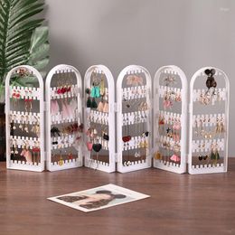 Storage Bags Household Earrings Earnail Rack Desktop Jewelry Counter Dust-proof Ear Clip Eardrop Mail Package