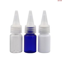 10ml transparent mini empty PET container , cream twist cap bottle ,035oz round clear plastic 100pc/lotgood qty Dhloh