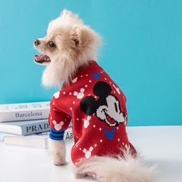 Sweaters Designer Dog Clothes Autumn and Winter Warmth High Elasticity Pet Clothes Dashund Dog Cat and Dog Clothing