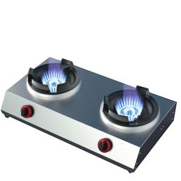 Combos Household HighFire Power Double Stove Gas Liquefied Petroleum Gas Violent Fire Stove Medium And High Pressure Stove Gas Stove