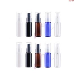 100PCS 30ML black clear travel small cream lotion pump pet bottle for cosmetic packaging,DIY container with pumpgood qty Hnqvc