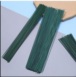 Jewellery Packaging & Display Floral Stem Wire Flower Arrangements and DIY Crafts,Dark Green,Floral Wire for Florist Flower Arrangement 12/16 Inches