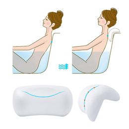 Pillows Bath Pillow, Bathtub Soft Spa Pillow,Slip Resistant,Helps Support Head, Back, Shoulder and Neck for Bathtub Hot Tub and Jacuzzi