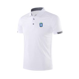 Brazil national Men's and women's POLO fashion design soft breathable mesh sports T-shirt outdoor sports casual shirt