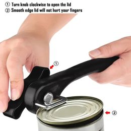 1pc Plastic Safety Bottle Opener Can Opener Cut Easy Grip, Manual Opener Knife For Cans Lid, Kitchen Tool