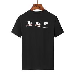 Men's T-shirt designer black and white multiple styles color lettering casual summer 100% cotton breathable anti-wrinkle men's and women's same style high-quality M-3XL P2