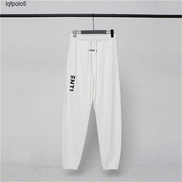 high-end Designer pant fashion Men's Pants luxury casual sweatpants Matcha green coffee brown loose lace-up jogging suit ZKYI HLSE HLSE