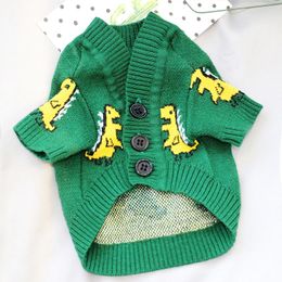 Sweaters Buttoned Cotton Pet Sweater Autumn and Winter Dog Clothes Chihuahua Yorkshire Puppy Small Dog Hoodie for Dogs and Cats