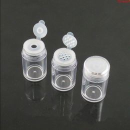 5g 10ml Clear Empty Loose Powder Jars with 1/3/12 Holes Sifter Nail Eyeshadow Glitter Refillable Bottles Container 100pcsgoods Suxqv