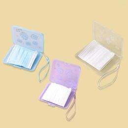 Storage Bags Case Home Organizer Travel Containers Save Bag Respirator Clip Box Mask Cover Desktop Holder