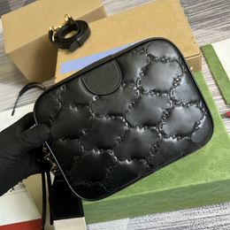 High Quality Bag Designer Bag Womens Leather Shoulder Bag Vintage Solid Colour Crossbody Bag Portable Wallet Card Bag 702234