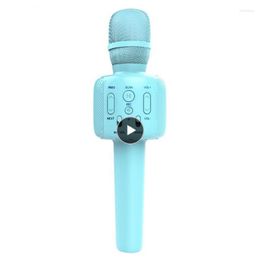 Microphones Portable Wireless Home Karaoke For Kids Microphone Ktv Player Audio Singing Accessories Handheld