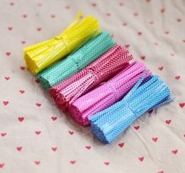 500PCS Polka Dot Packing Wire Wholesale Baking Sealing Wire Fashion Gift Wrapping Wire 6 Colour 1221282