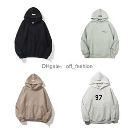 23ss Ess Designer Mens Hoodies Brand Women Sweatshirts Luxury Embroidered Letter Mens FOG Hooded Sweater