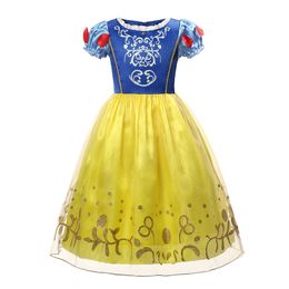 Girl's Dresses Girls Princess Cosplay Dresses Children Clothes Party Gift Mesh Ball Gown Birthday Costume For 2-10 Years 230617