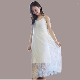 Casual Dresses Lolita Style Spaghetti Strap Lace Dress Women Clothing Basic Mori Girl Vestidos Oncinha Faldas Tunique Boho