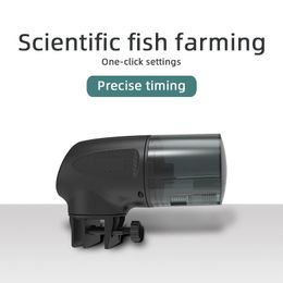 Feeders Automatic Feeder Fish Tank Timing Automatic Feeding Feed Intelligent Fish Feeder Small Turtle Automatic Feeder 360° Rotation