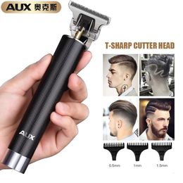 Hair Trimmer Professional T9 Hair Trimmer Clipper 0MM Rechargeable Baldheaded Cutter Barber Cutting Machine for Adult Kid Men Beard Shaver 230617