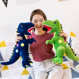 Plush Dolls 45cm Dinosaur Plush Toys Cartoon Tyrannosaurus Cute Stuffed Toy Dolls for Kids Children Boys Girls Birthday Gift for Kids 230617