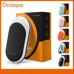 Heaters Ocoopa Hand Warmer Rechargeable 5200mah Electric Portable Pocket Heater Therapy for Raynauds Hunting Golf Camping Women Men Gift