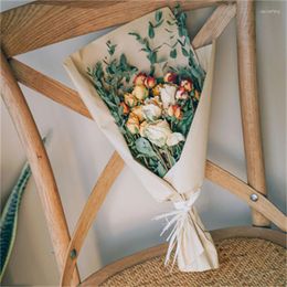 Decorative Flowers Natural Dried Eucalyptus Bouquet Birthday Romantic Gifts For Guests Home And Comfort Events Decorations