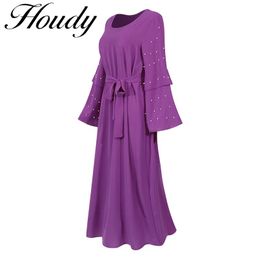 Dresses New Ladies Elegant Cascading Lotus Leaf Sleeve Dress with Jewellery Decoration Lace Solid Color Long Skirt Pleated Hem Skirt