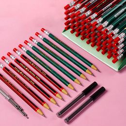 2pcs 2.0mm Mechanical Pencil With Sharpeners Student Automatic Pencils Replaceable Refill Kawaii Stationery School Office