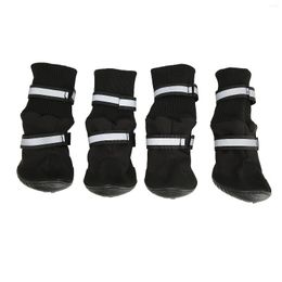 Dog Car Seat Covers Boot Prevent Slip Reflective Adjustable Puppy Shoes For Walking Travelling