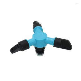 Watering Equipments Male 1/2" Garden Lawn Sprinkler 3-Arm Rotating Nozzle 360 Degrees Irrigation 1 Pc