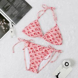 Hot Selling Bikini Women Fashion Swimwear IN Stock Swimsuit Bandage Sexy Bathing Suits Sexy pad Tow-piece Styles 0011